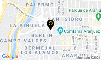 Mapa de Miniteka Luis Fer en Medellín