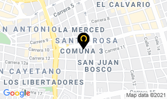 Mapa de Mira Alto Ltda en Cali