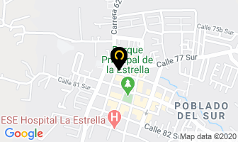 Mapa de Miracle Cups E.u. en Medellín