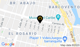 Mapa de Miranda López Orlando en Barranquilla