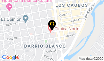Mapa de Mirep Corona Jorge José en Cúcuta