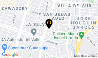 Mapa de Miro Comunicaciones en Cali