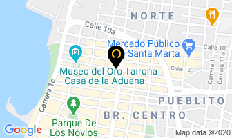 Mapa de Mis Chiritos en Santa Marta