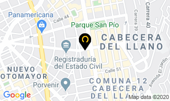 Mapa de Mis Medias en Bucaramanga