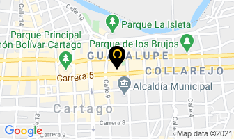 Mapa de Mis Pañales en Cartago