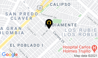 Mapa de Mis Primeros Pasos en Cali