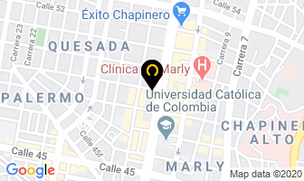 Mapa de Mis Servicios Papeleria en Bogotá D.C