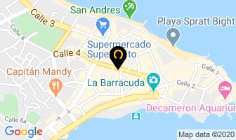 Mapa de Miscelandia en San Andrés