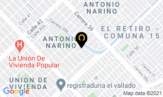 Mapa de Miscelánea Calle Corriente en Cali