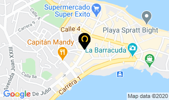 Mapa de Miscelánea Del Caribe en San Andrés