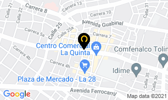 Mapa de Miscelánea La 28 en Ibagué