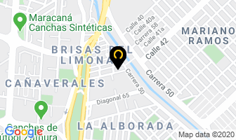 Mapa de Miscelánea Rossi en Cali