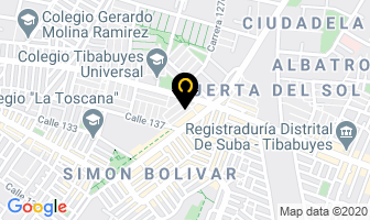 Mapa de Miscelánea Variedades Juliana en Bogotá D.C