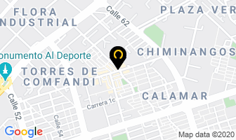 Mapa de Miscelanea Y Ferreteria Aguilar en Cali