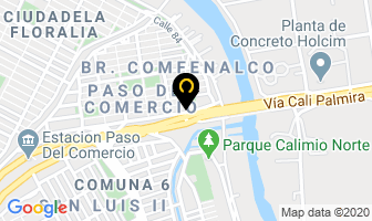 Mapa de Miscelanea Y Ferretería El Maestro en Cali