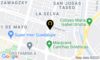 Mapa de Miscelánea Y Variedades Guadalupe en Cali