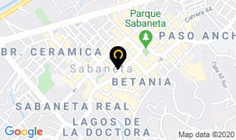 Mapa de Miss Lulu en Sabaneta