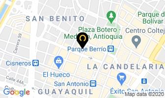 Mapa de Mister Billar en Medellín