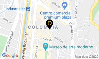 Mapa de Mister Chuzo en Medellín