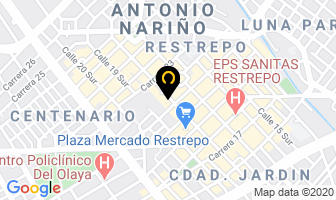 Mapa de Mister Telas en Bogotá D.C