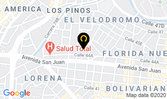 Mapa de Mitsand Ltda. en Medellín