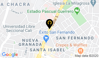 Mapa de Mizrachi Arocha Matilde en Cali