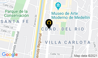 Mapa de Móbil Regional en Medellín