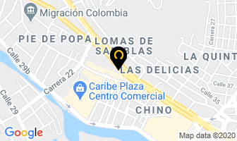Mapa de Mobiliario Comercial en Cartagena