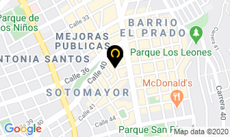 Mapa de Mobiliario Con Estilo en Bucaramanga