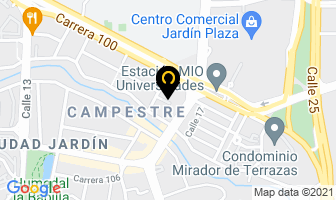 Mapa de Mobilonge en Cali