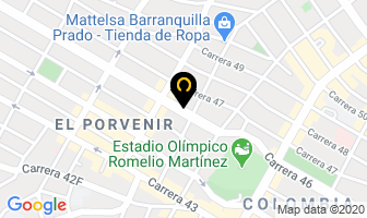 Mapa de Moblé en Barranquilla