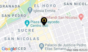 Mapa de Moda Centro en Cali
