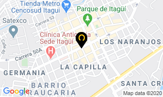 Mapa de Moda Extrema en Itaguí