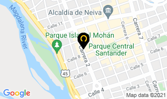 Mapa de Moda Gangas en Neiva