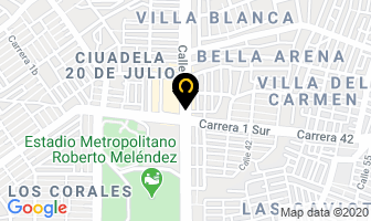 Mapa de Moda Nova Ltda. en Barranquilla