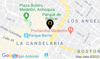 Mapa de Moda Optica en Medellín