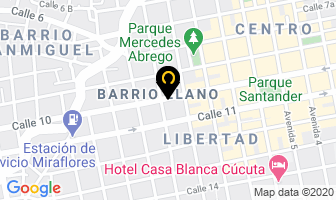 Mapa de Moda Suelas en Cúcuta