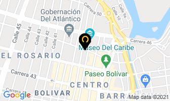 Mapa de Modas Esmeralda en Barranquilla