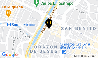 Mapa de Modas Fjord en Medellín