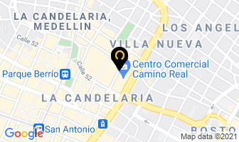 Mapa de Modas Jacky en Medellín