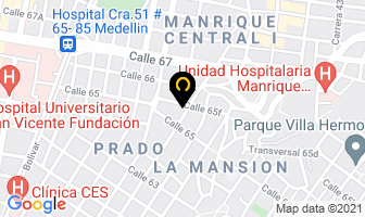 Mapa de Modas León L. en Medellín