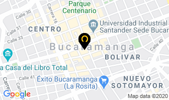 Mapa de Modas Moncar en Bucaramanga