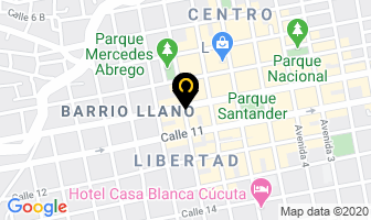 Mapa de Modas Paola en Cúcuta