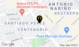 Mapa de Moder Clóset De La 22 en Bogotá D.C