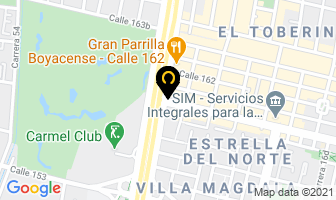 Mapa de Modi en Bogotá D.C