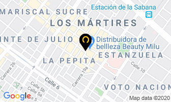 Mapa de Modiliani en Bogotá D.C