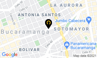 Mapa de Modistería Esmelvi en Bucaramanga