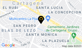 Mapa de Moducón E.u. en Cartagena