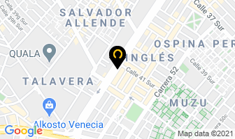 Mapa de Modulares Barajas en Bogotá D.C