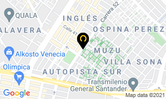 Mapa de Modulares Sofy en Bogotá D.C